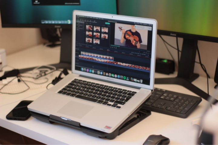 Video Marketing Services Done On A Laptop