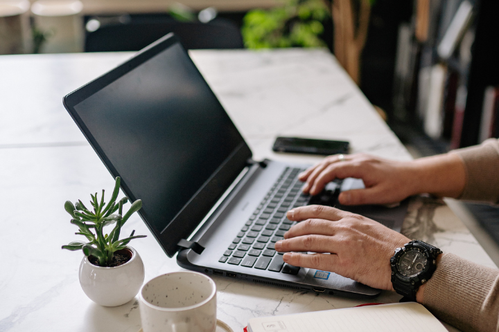 Virtual Assistant For E Commerce Busy In Laptop