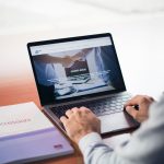 Business Process Outsourcing in practice - man works on laptop