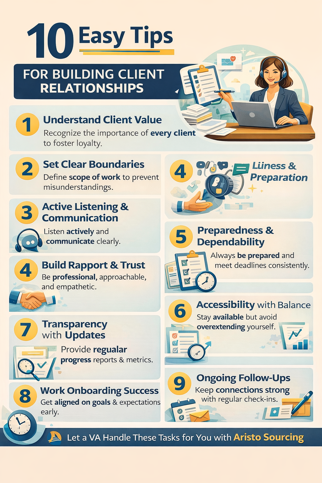 Tios For Building Client Relationships