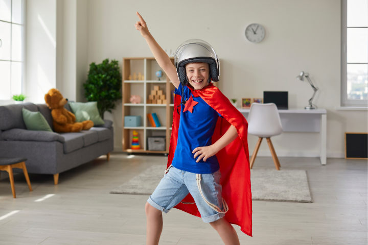Superman’s Drive Pose