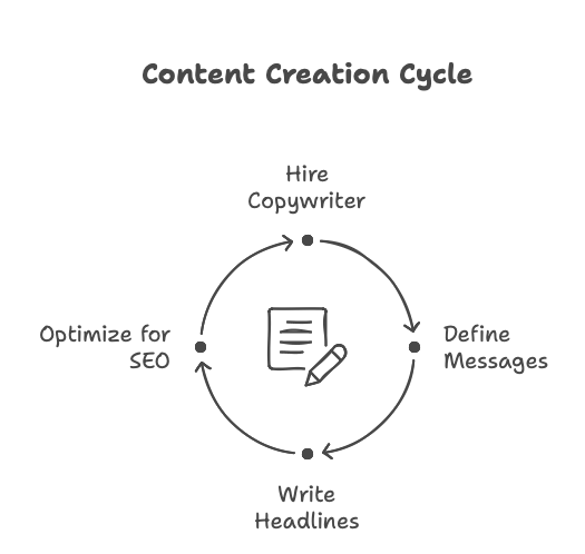 Delegate The Work Such As Content Creation