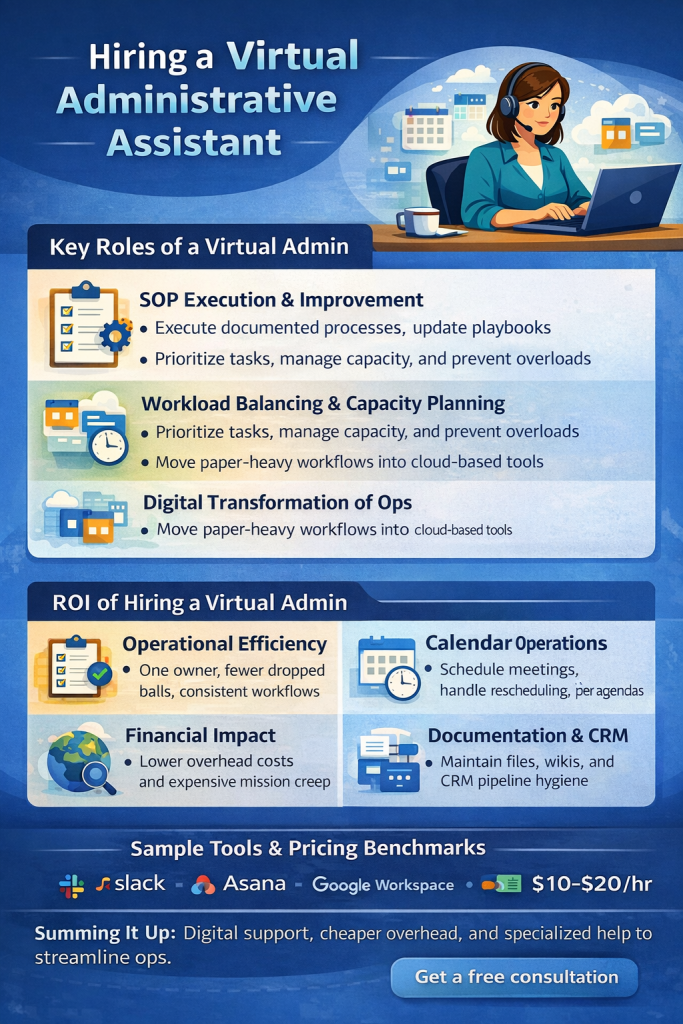 What Is A Virtual Administrative Assistant And Hiring One