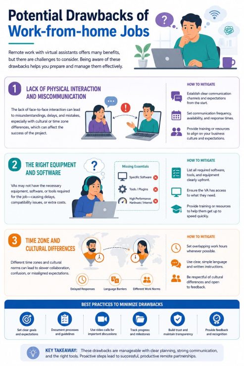 Potential Drawbacks Of Work From Home Jobs