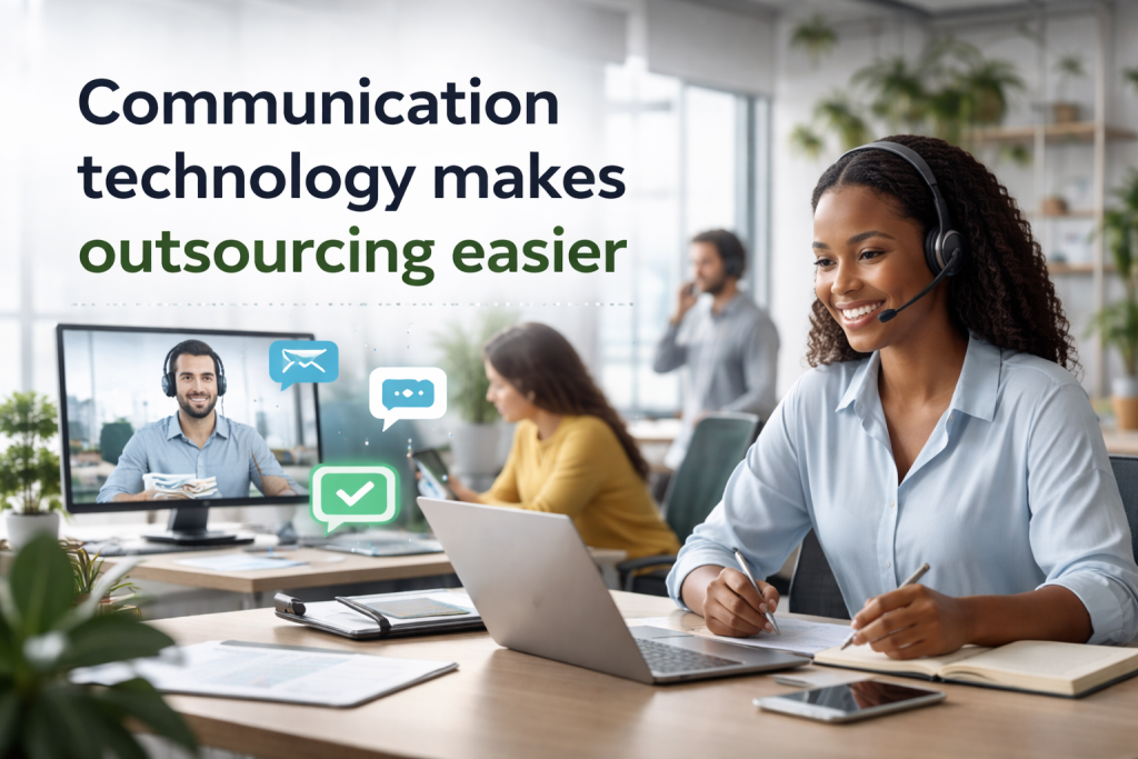 Communication Technology Makes Outsourcing Easier