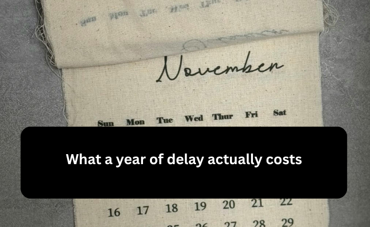 What A Year Of Delay Actually Costs