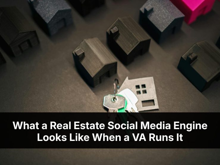 What A Real Estate Social Media Engine Looks Like When A VA Runs It