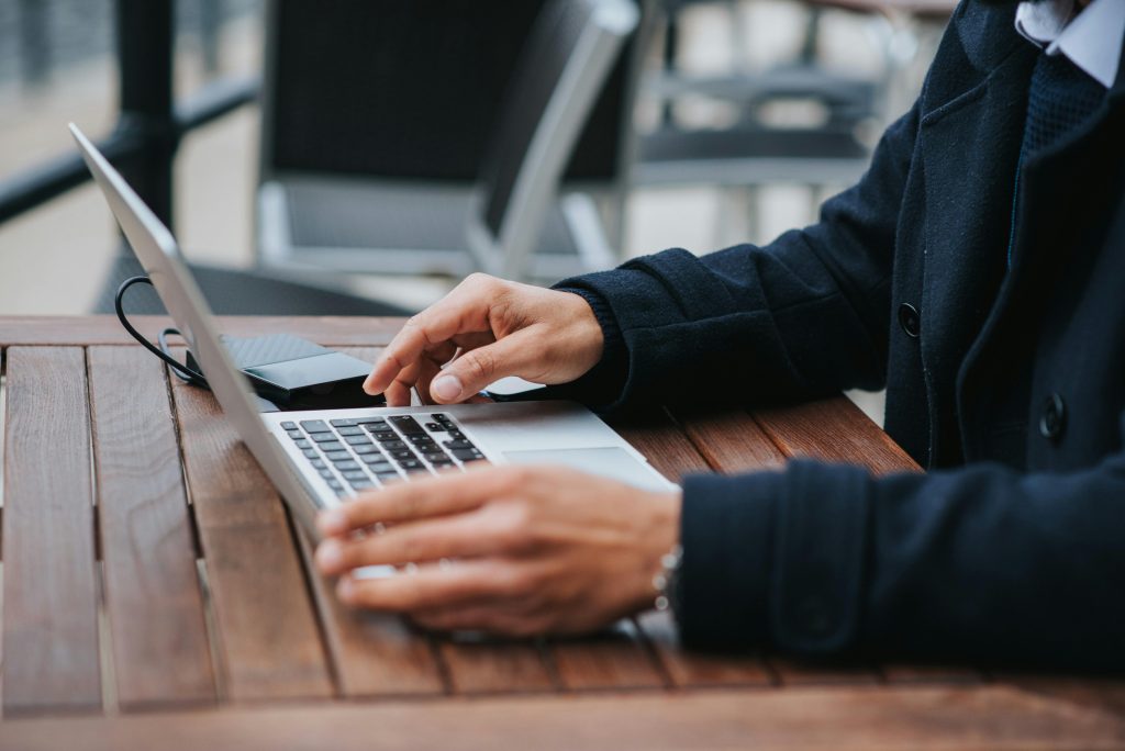 AI Specialist​ Working On Laptop