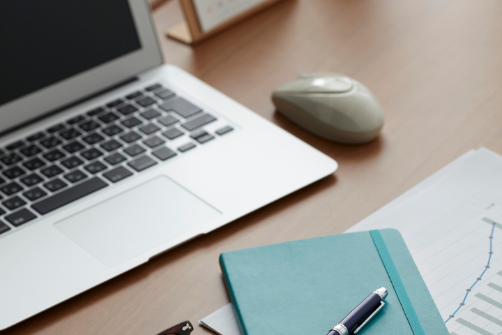 Desk Of An Upwork Virtual Assistant
