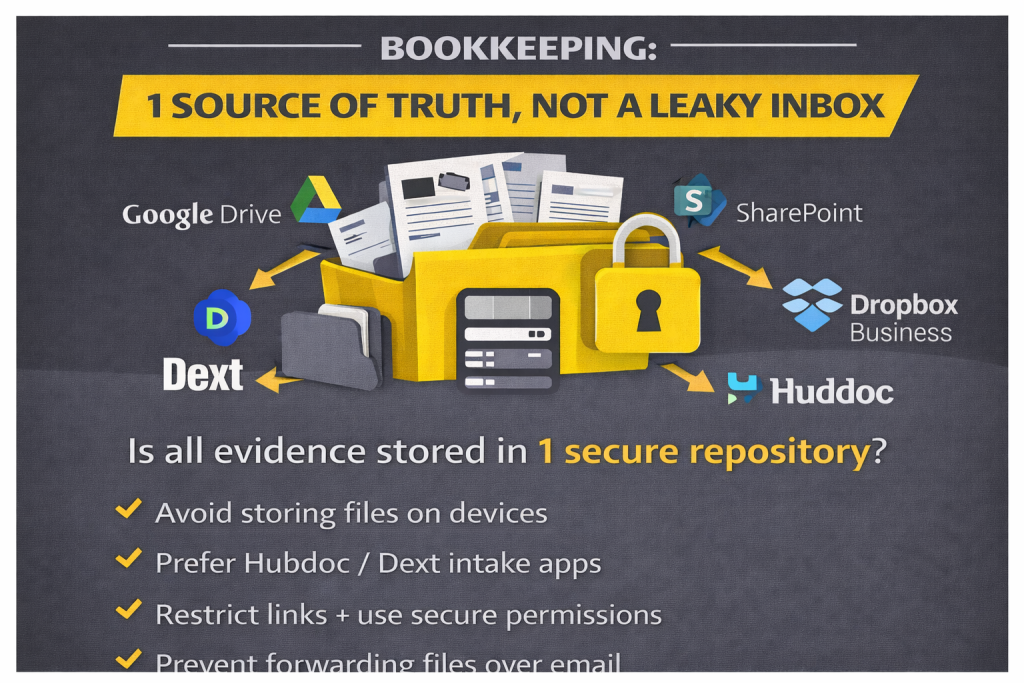 Secure Bookkeeping And Secure Filing