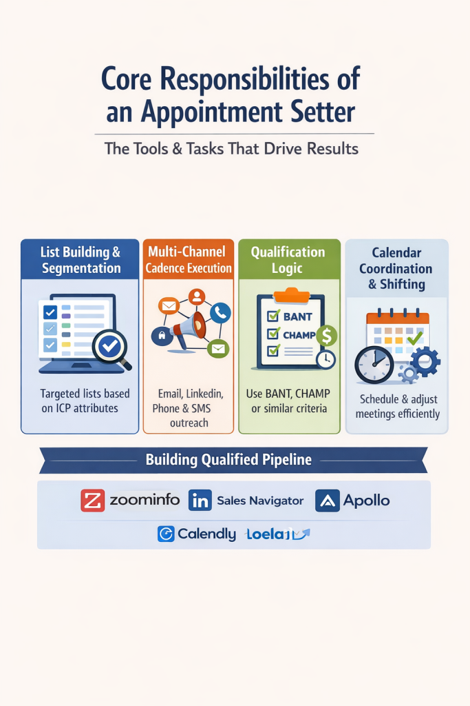 What Does An Appoinment Setter Does Core Responsibilities