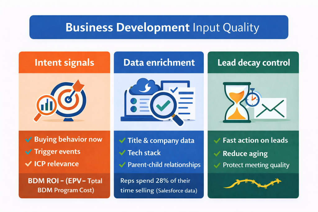 Business Development And Quality And ROI Model