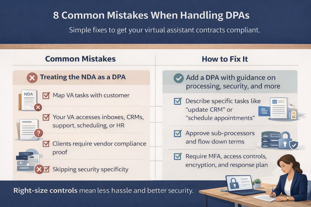 Data Processing Agreement And Common Mistakes