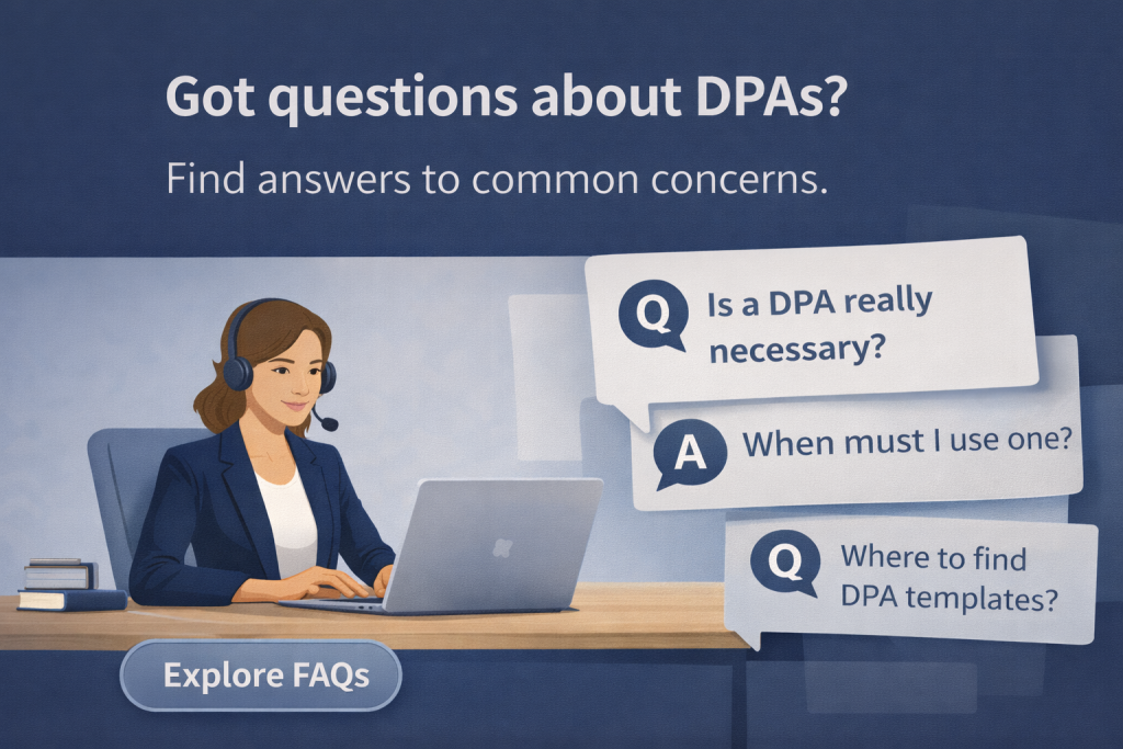 FAQs For Data Processing Agreement