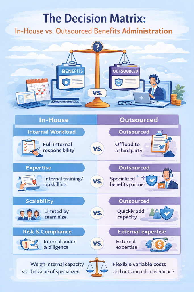 In House Vs. Outsourced Benefits Administration Explained