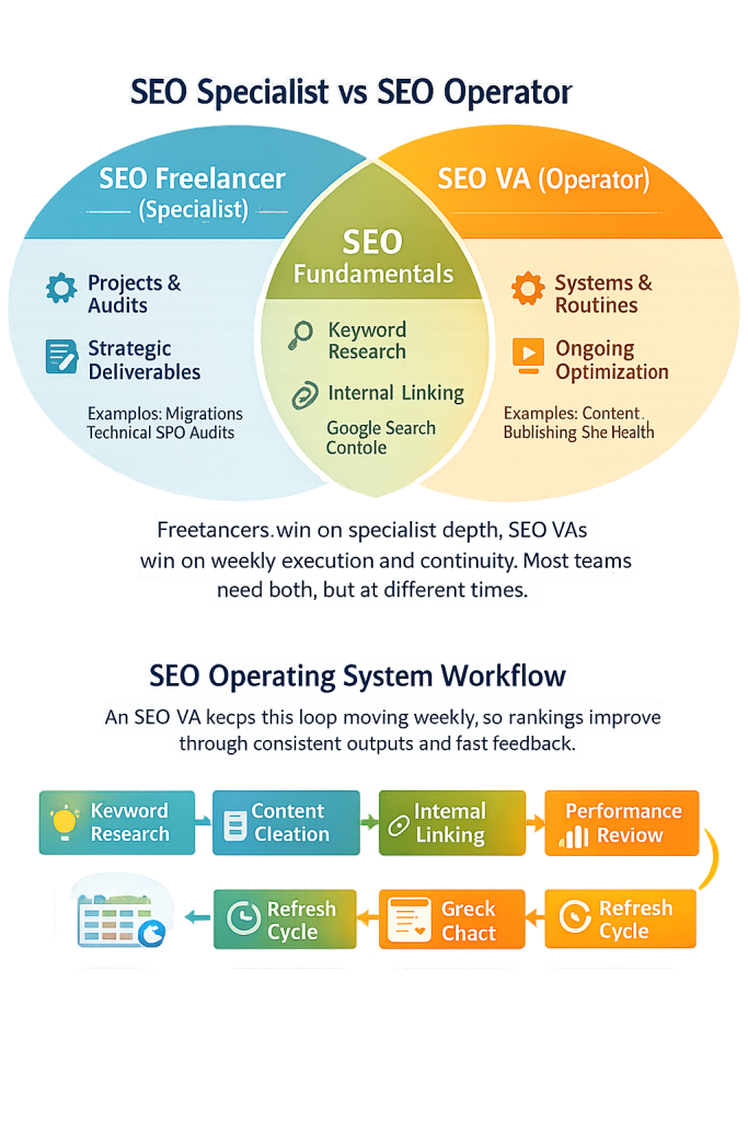 SEO VA Vs SEO Freelancer Compared