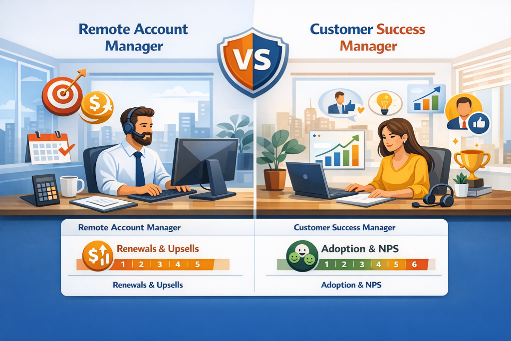 Virtual Account Manager Vs Customer Success Manager Compared
