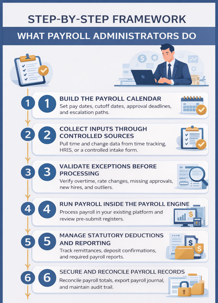 What Does A Payroll Administrator Do Framework