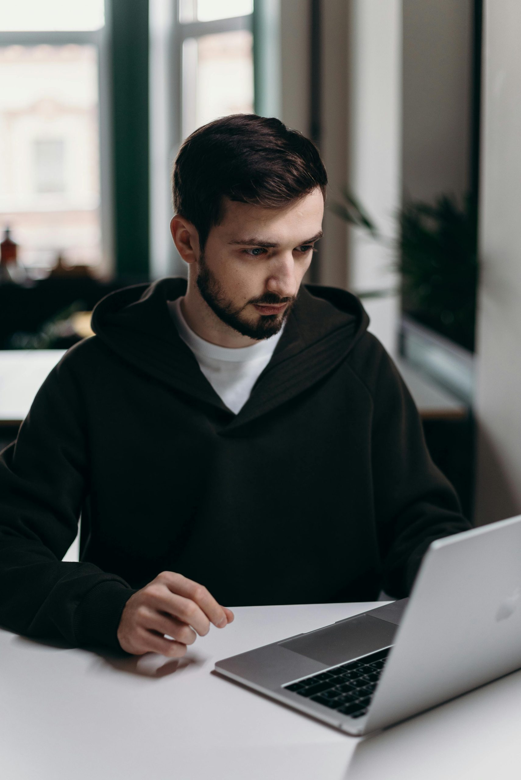 A Virtual Research Assistant Working On His Project Remotely