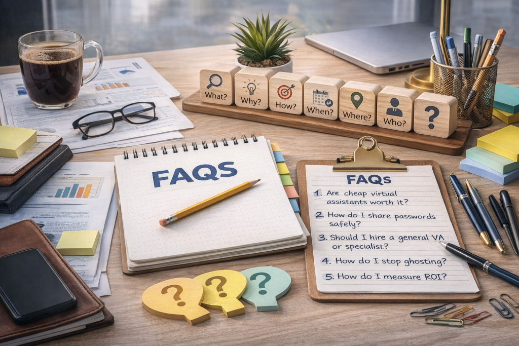 FAQs Cheap Virtual Assistant Services