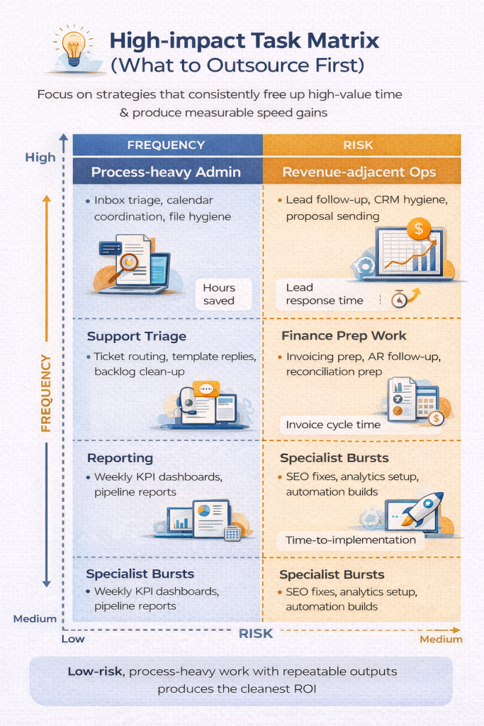 Outsourcing Checklist For Small Businesses And The Matrix