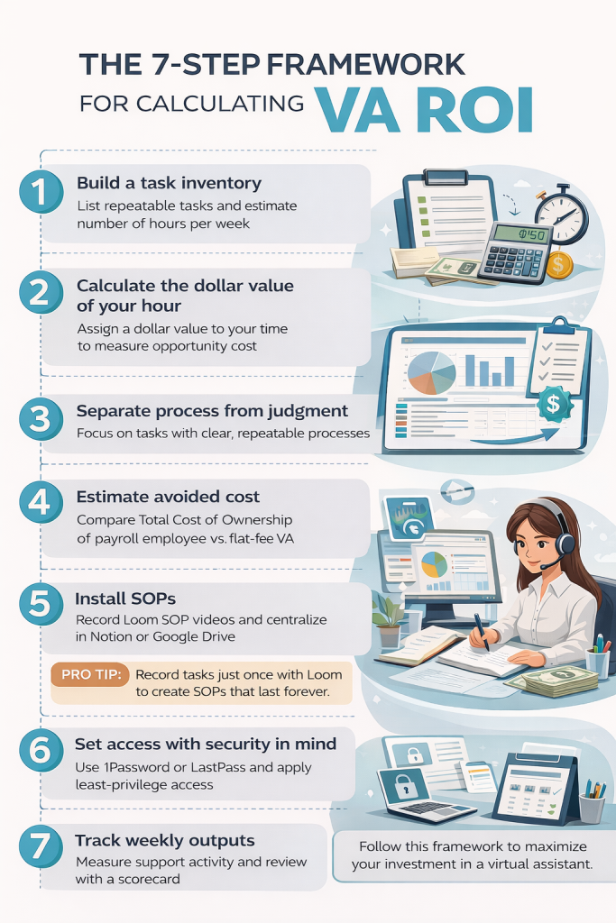 ROI Of Hiring A Virtual Assistant And The Framework