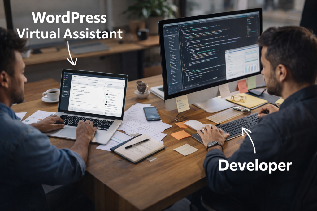 Word Press Virtual Assistant Vs Developer