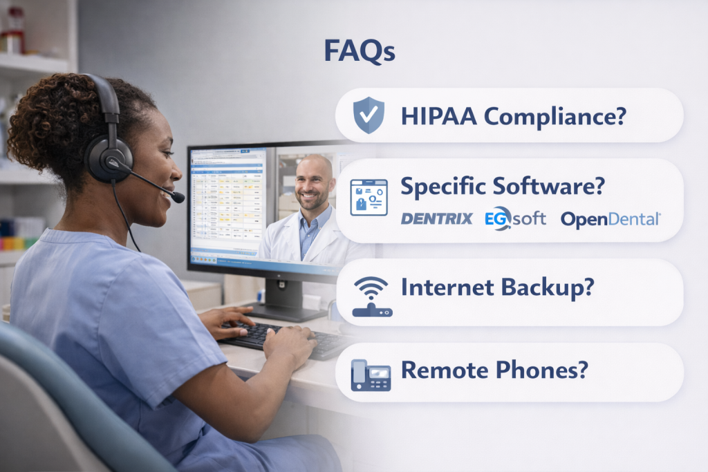 FAQs Virtual Assistant For Dentist