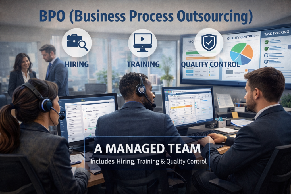 How To Compare BPO Providers Vs. Freelancers Looking At BPOs