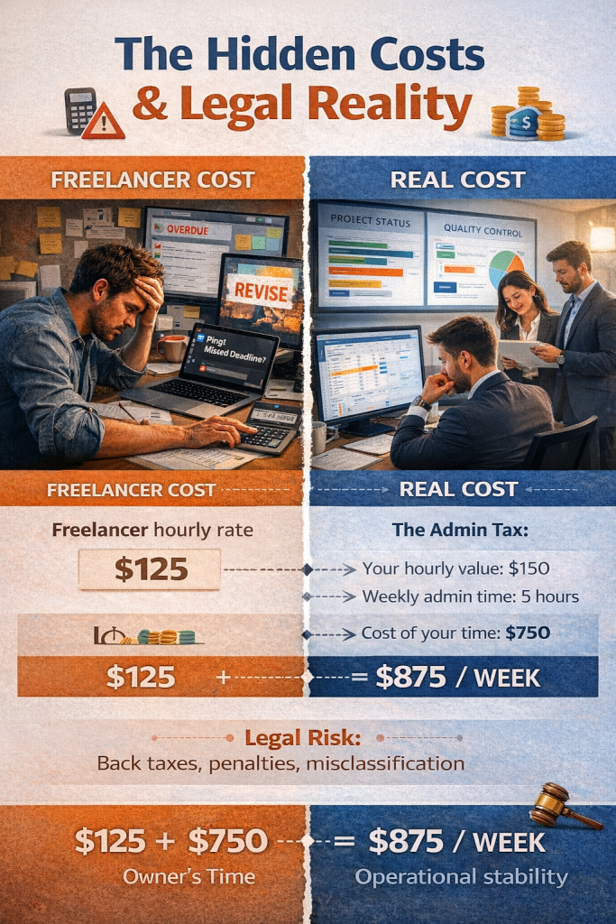 How To Compare BPO Providers Vs. Freelancers And Hidden Costs