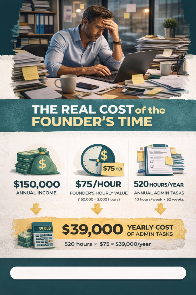 Is Hiring A Virtual Assistant Worth It? A Practical ROI Breakdown For Small Businesses Vs Costs Of Founders Time