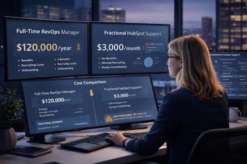 Virtual Assistant Trained In Hub Spot And Cost Compared