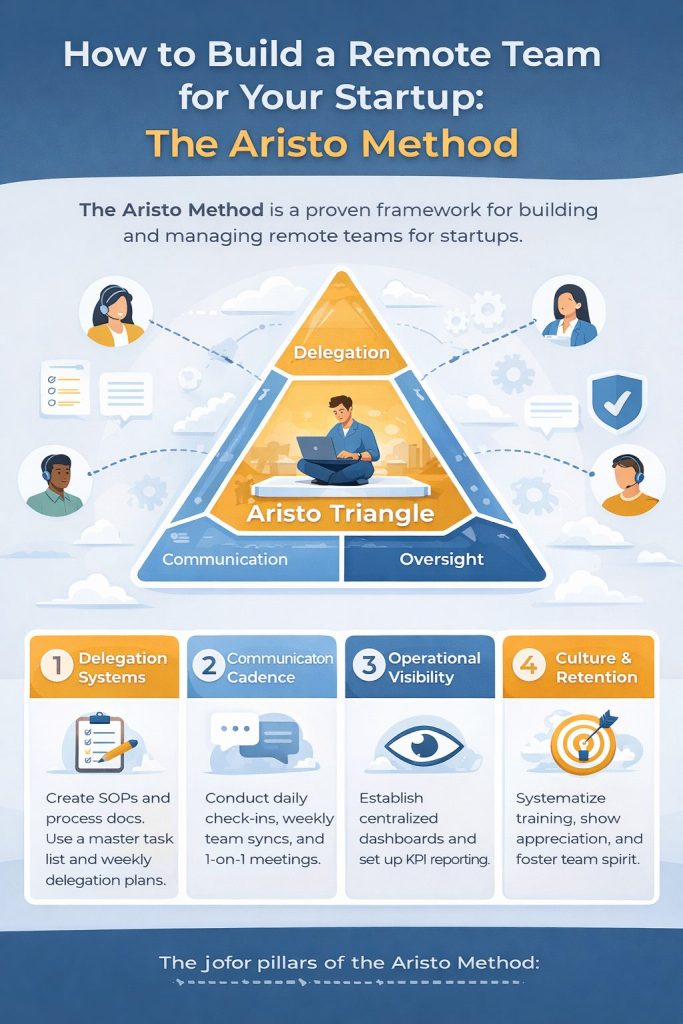 How To Build A Remote Team For Your Startup And The Aristo Method