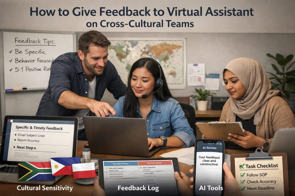 How To Give Feedback To Virtual Assistant On Cross Cultural Teams