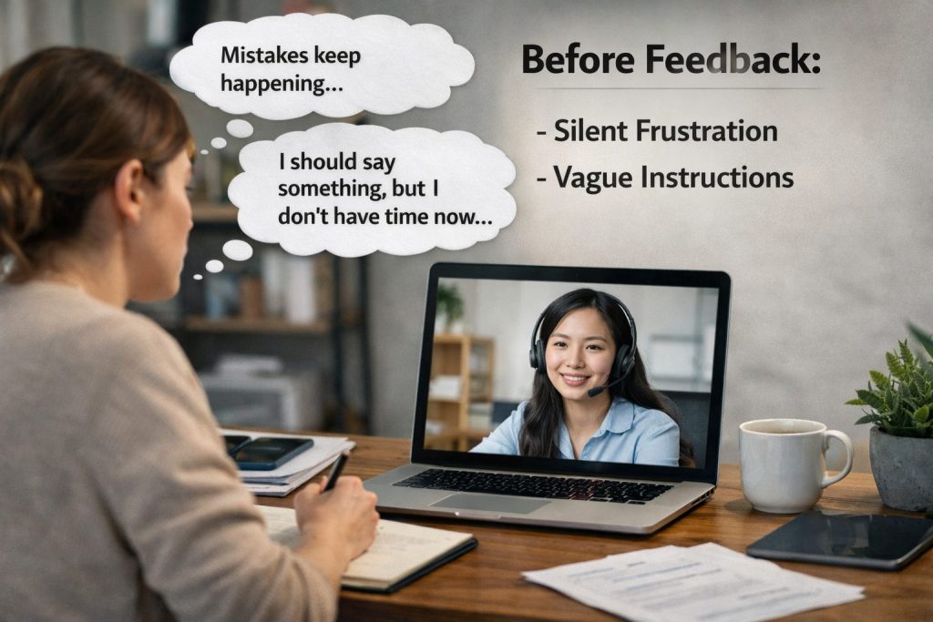How To Give Feedback To Virtual Assistant Professionally