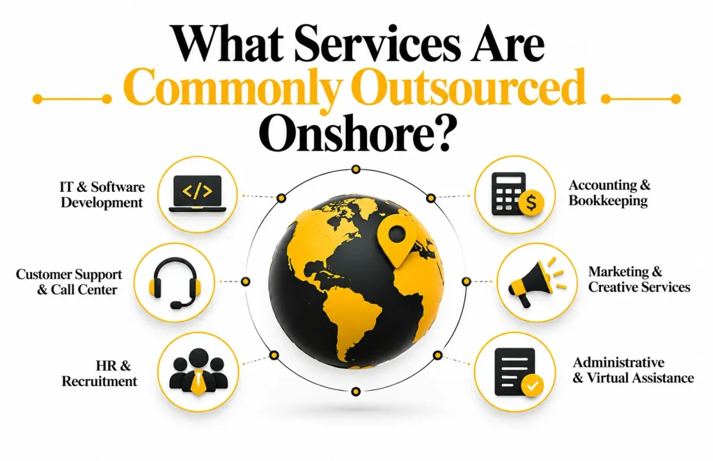 What Services Are Commonly Outsourced Onshore?