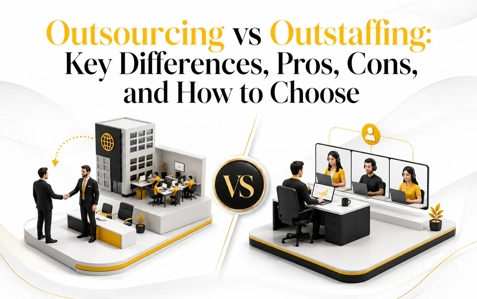 Outsourcing vs Offshoring