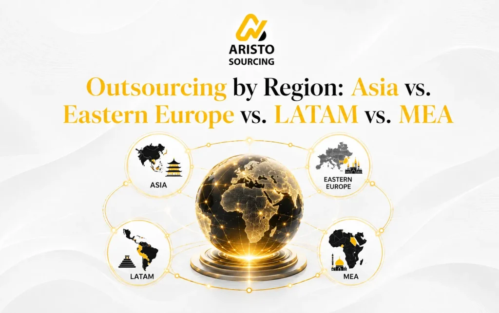 Outsourcing by Region: Asia vs. Eastern Europe vs. LATAM vs. MEA