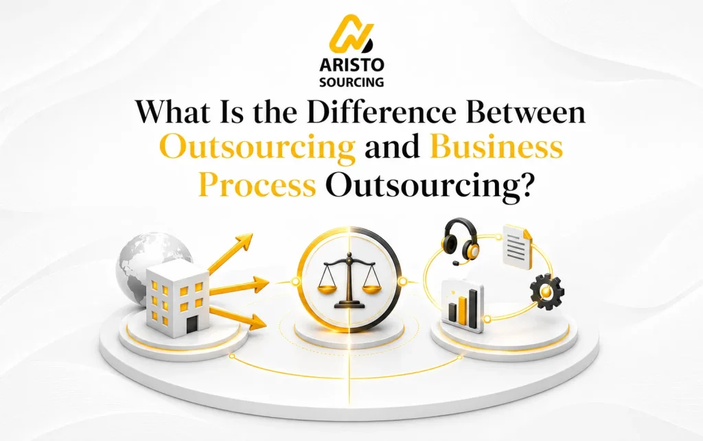 What Is the Difference Between Outsourcing and Business Process Outsourcing?