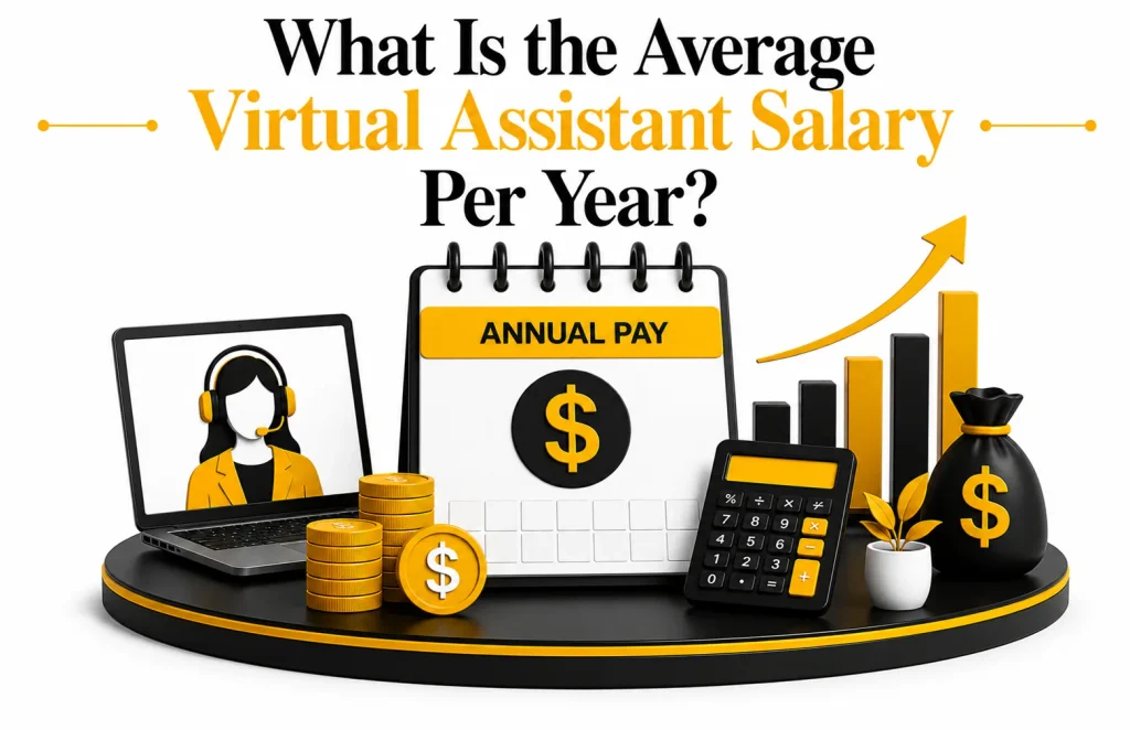 What Is the Average Virtual Assistant Salary Per Year?