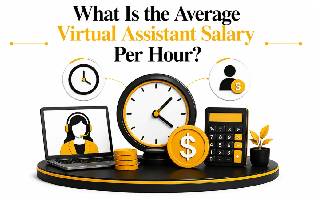 What Is the Average Virtual Assistant Salary Per Hour?
