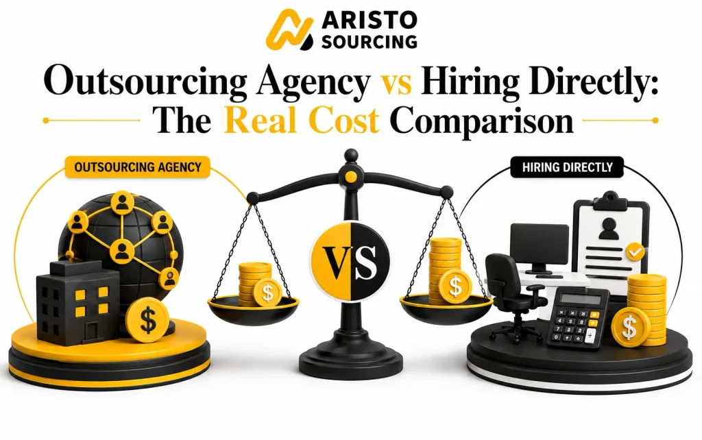 Outsourcing Agency vs Hiring Directly: The Real Cost Comparison